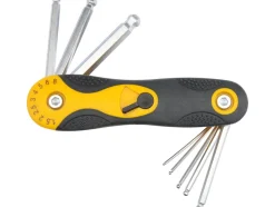 KLUCZE HEX 1,5-8 MM, KOŃCÓWKI KULISTE, CR-V, ZESTAW 8 SZT.