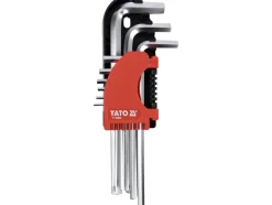 KLUCZE IMBUSOWE HEX 2-10 MM, ZESTAW 9 SZT.