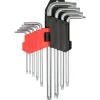 KLUCZE IMBUSOWE TORX T10-T50, 9 CZ.