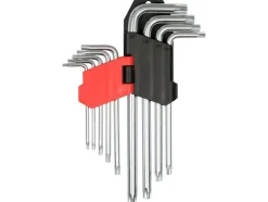 KLUCZE IMBUSOWE TORX T10-T50, 9 CZ.