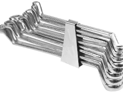 KLUCZE OCZKOWE-ODGIĘTE 6-22MM. KPL.8SZT. CLIP