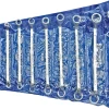 KLUCZE OCZKOWE ODGIĘTE 6-22 MM, ZESTAW 8 SZT. ETUI