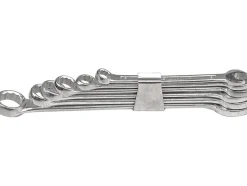 KLUCZE PŁASKO-OCZKOWE 6-19 MM, ZESTAW 8 SZT. CLIP