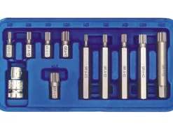KLUCZE SPECJALNE SPLINE M5-M12, 11 SZT.