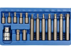 KLUCZE SPECJALNE TORX T20-T55, 15 SZT.