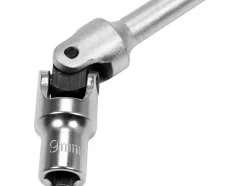 KLUCZ NASADOWY Z PRZEGUBEM TYPU T 9MM