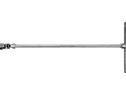 KLUCZ NASADOWY Z PRZEGUBEM TYPU T 17MM