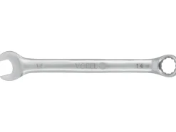 KLUCZ PŁASKO-OCZKOWY C-V 14MM SATYNA