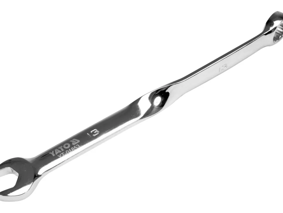 KLUCZ PŁASKO-OCZKOWY SKRĘCONY 13MM