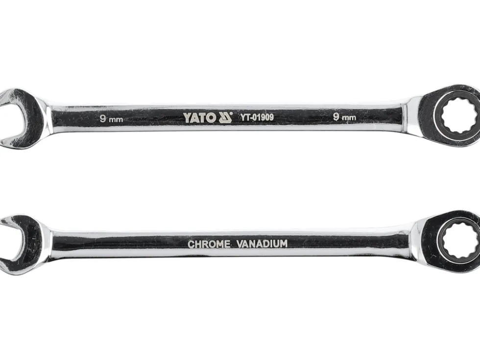 KLUCZ PŁASKO-OCZKOWY Z GRZECHOTKĄ 9MM