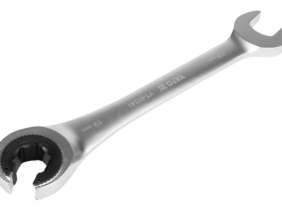 KLUCZ PÓŁOTWARTY Z GRZECHOTKĄ 19MM