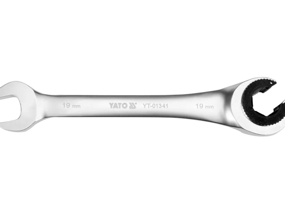 KLUCZ PÓŁOTWARTY Z GRZECHOTKĄ 19MM