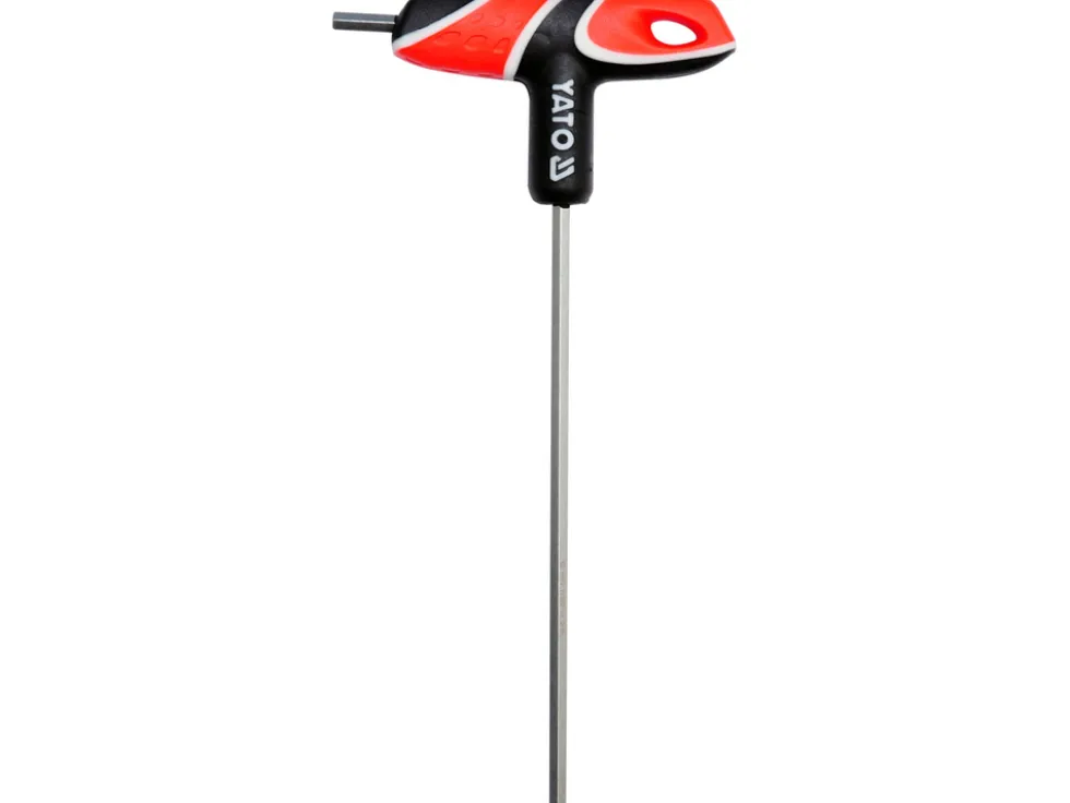 KLUCZ TRZPIENIOWY HEX Z RĘKOJEŚCIĄ 4MM