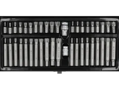 KOŃCÓWKI WKRĘTAKOWE RIBE, TORX SECURITY, ZESTAW 42 SZT.