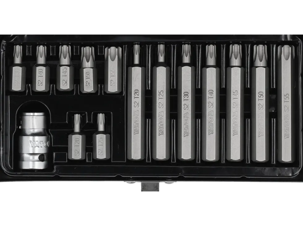KOŃCÓWKI WKRĘTAKOWE TORX SECURITY, ZESTAW 15 SZT.
