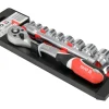 KOMPLET NASADEK Z AKCESORIAMI 3/8", 12CZ
