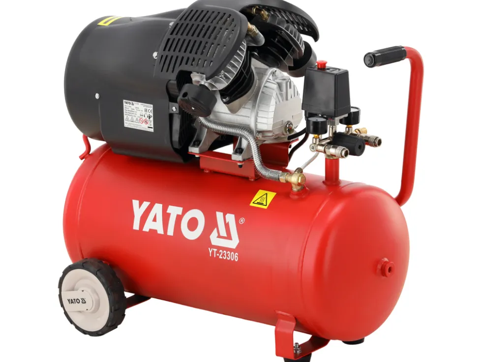 KOMPRESOR OLEJOWY 50L DWA CYLINDRY
