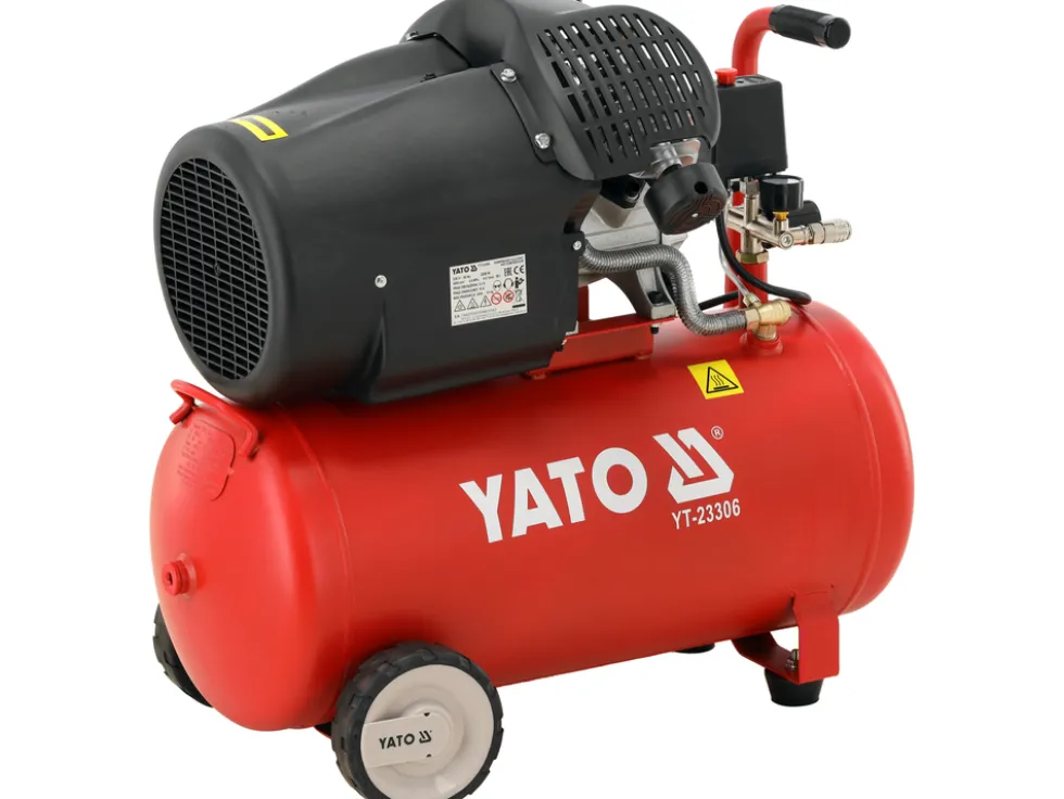 KOMPRESOR OLEJOWY 50L DWA CYLINDRY