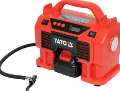 KOMPRESOR SAMOCHODOWY 18V, 11 BAR, 12 L/MIN - AKUMULATOR 3 AH