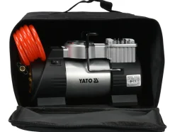 KOMPRESOR SAMOCHODOWY Z LAMPĄ LED, 12V 180W