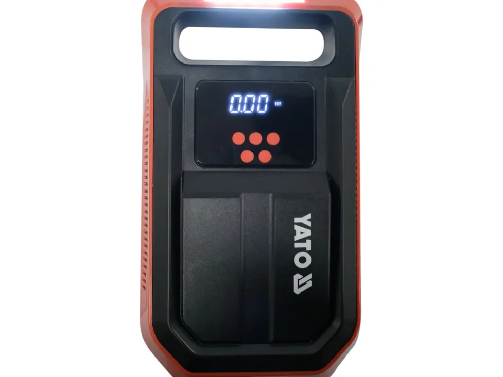 KOMPRESOR SAMOCHODOWY Z WYŚWIETLACZEM LCD