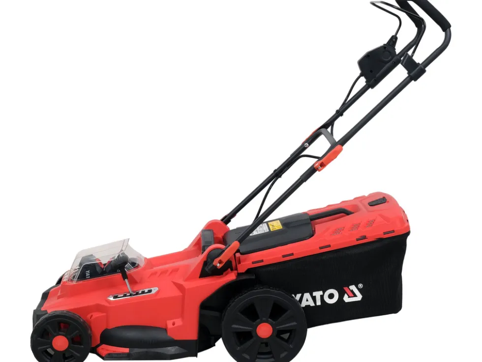 KOSIARKA AKUMULATOROWA 36V, 43 CM - DWA AKUMULATORY 4 AH, PODWÓJNA ŁADOWARKA