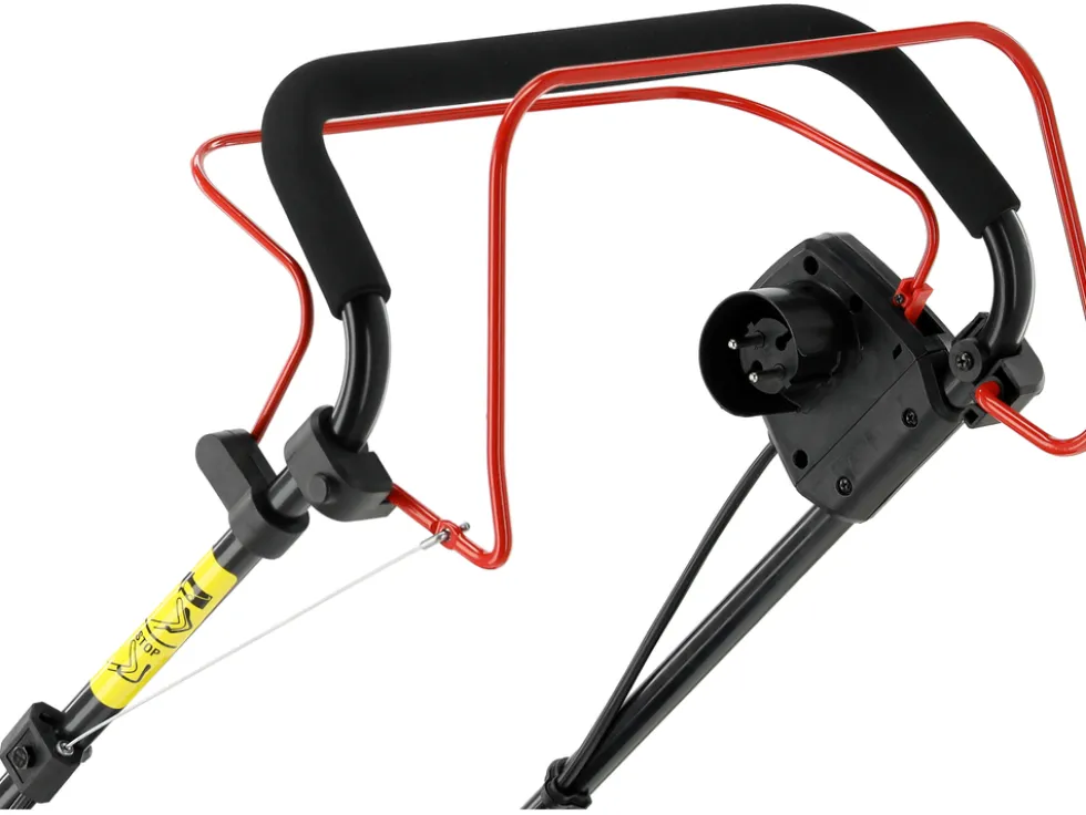 KOSIARKA ELEKTRYCZNA MOC 2000 W, SZEROKOŚĆ 46 CM, NAPĘD, WYRZUT BOCZNY