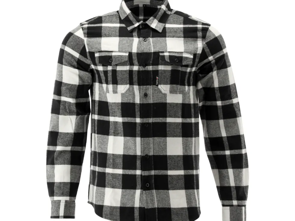 KOSZULA FLANELOWA BIAŁA ROZM. 2XL