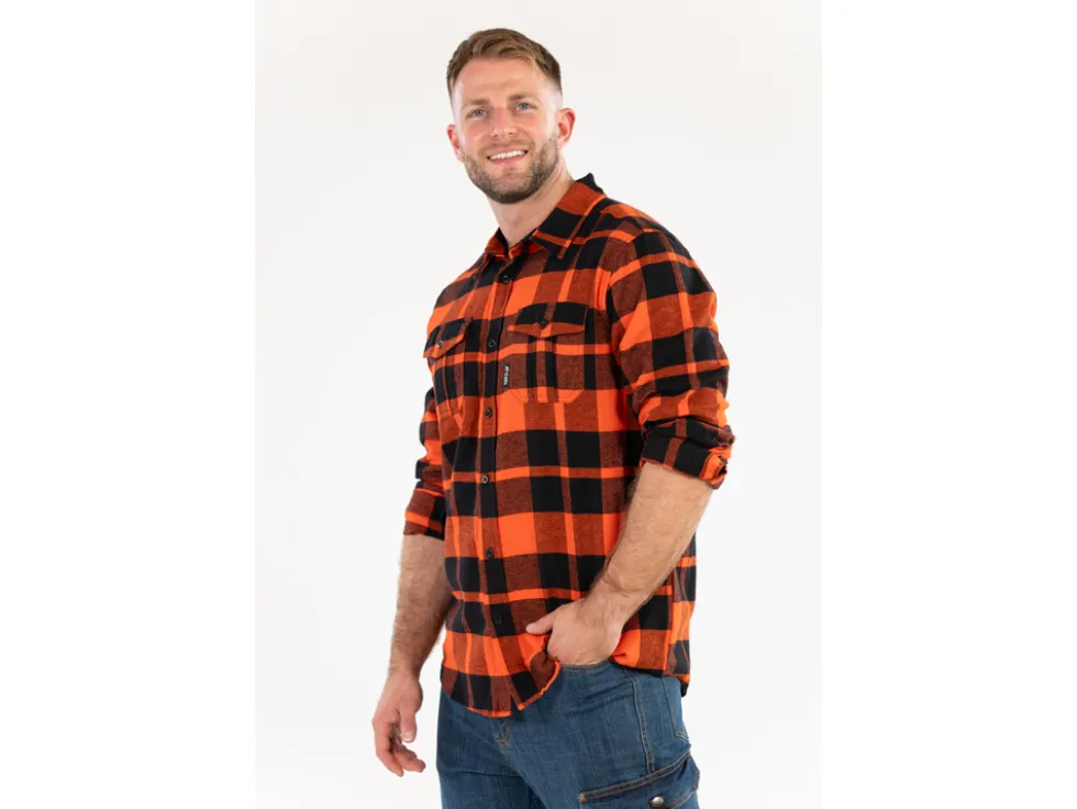 KOSZULA FLANELOWA CZERWONA ROZM. 3XL