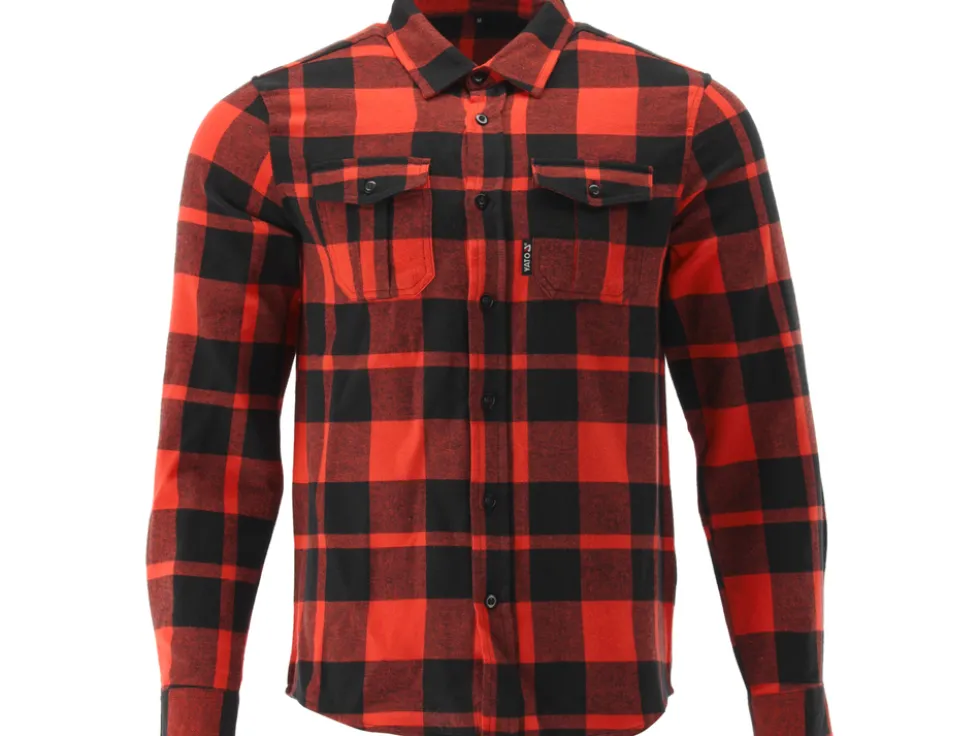 KOSZULA FLANELOWA CZERWONA ROZM. 3XL