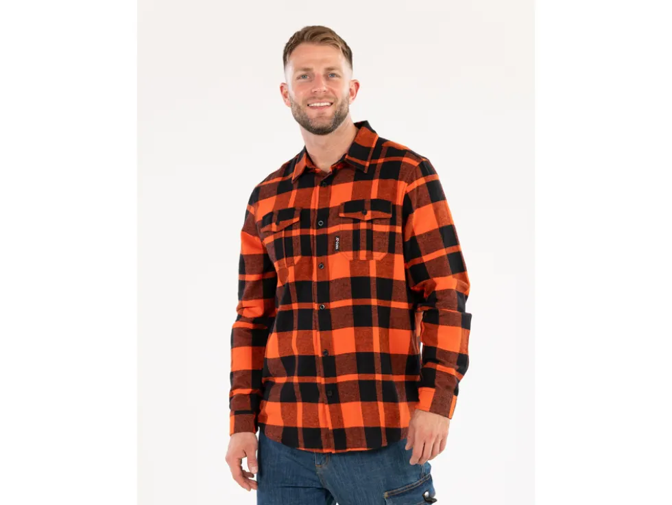 KOSZULA FLANELOWA CZERWONA ROZM. 3XL