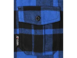KOSZULA FLANELOWA NIEBIESKA ROZM. L