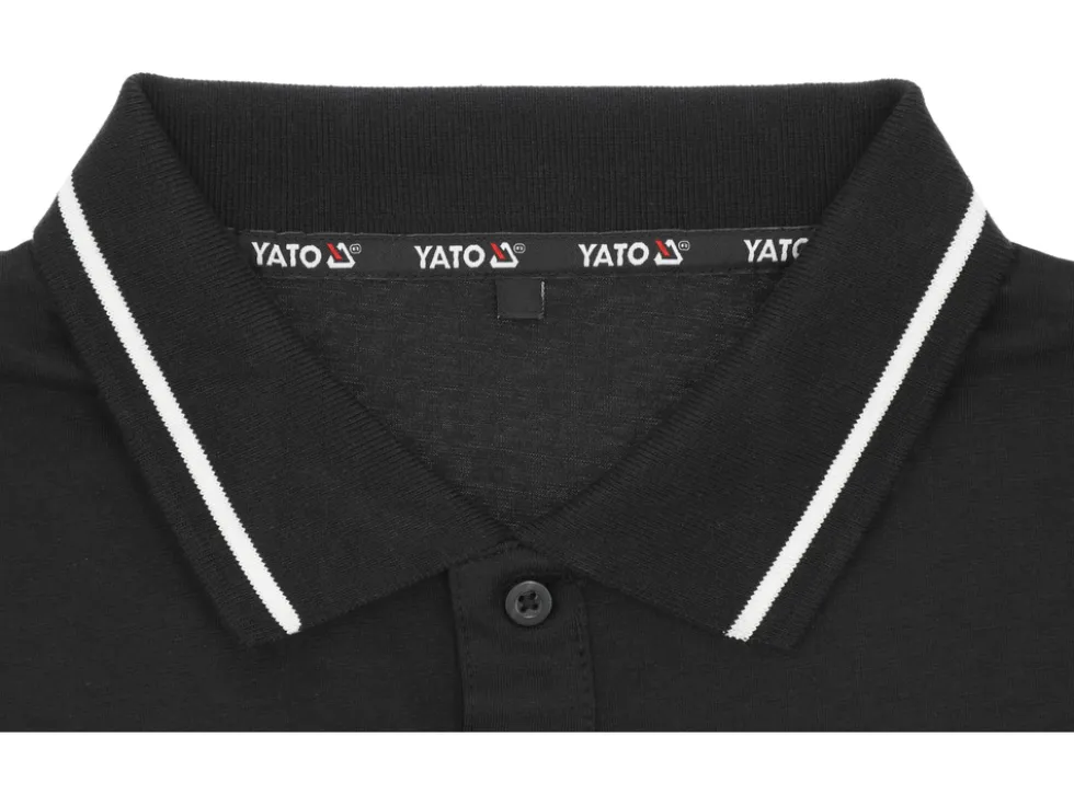 KOSZULKA POLO SOFT CZARNA ROZM. 2XL