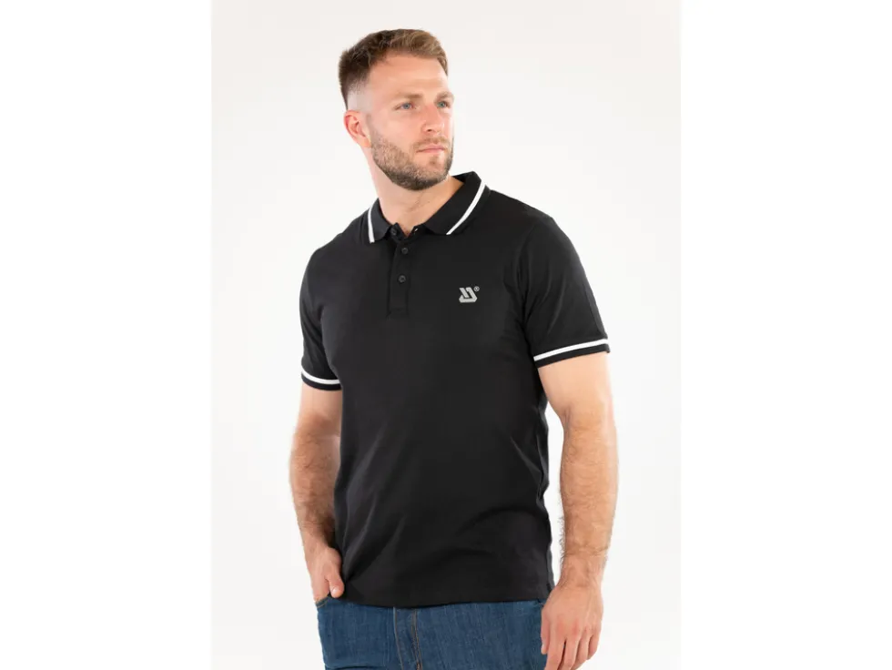 KOSZULKA POLO SOFT CZARNA ROZM. L
