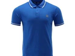 KOSZULKA POLO SOFT NIEBIESKA ROZM. S
