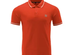 KOSZULKA POLO SOFT POMARAŃCZOWA ROZM. S