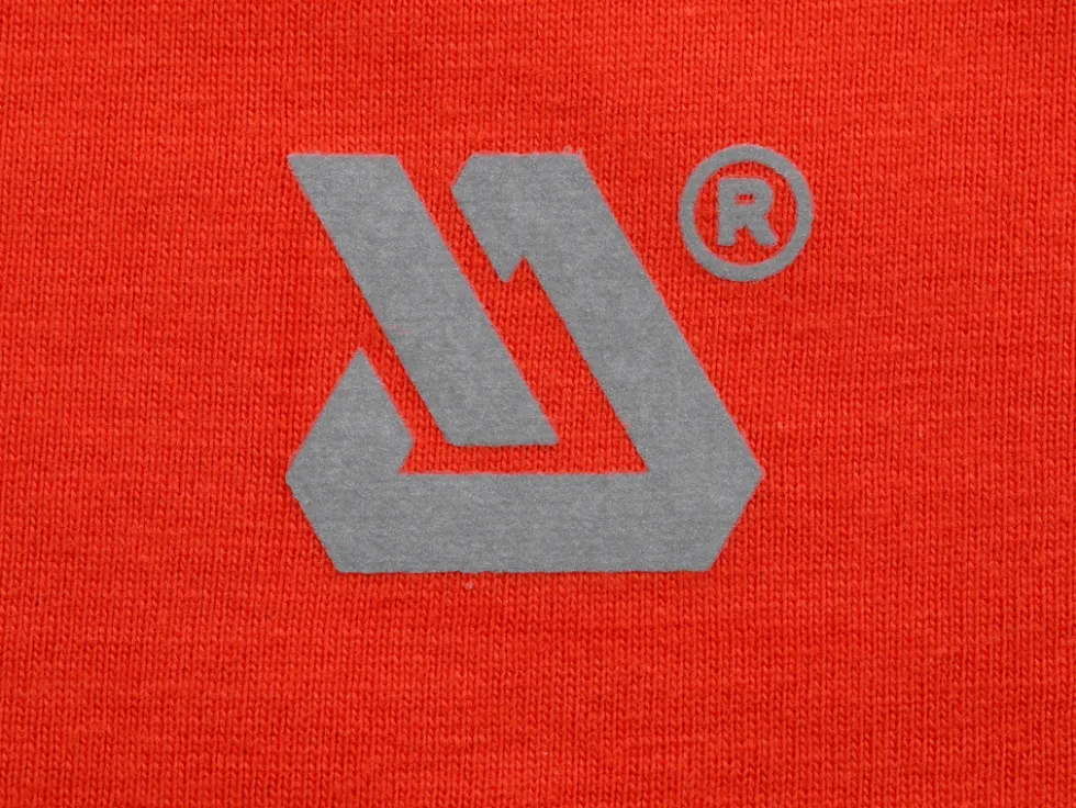 KOSZULKA T-SHIRT BASIC POMARAŃCZOWA ROZM. L