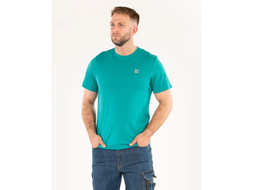 KOSZULKA T-SHIRT BASIC ZIELONA ROZM. XL