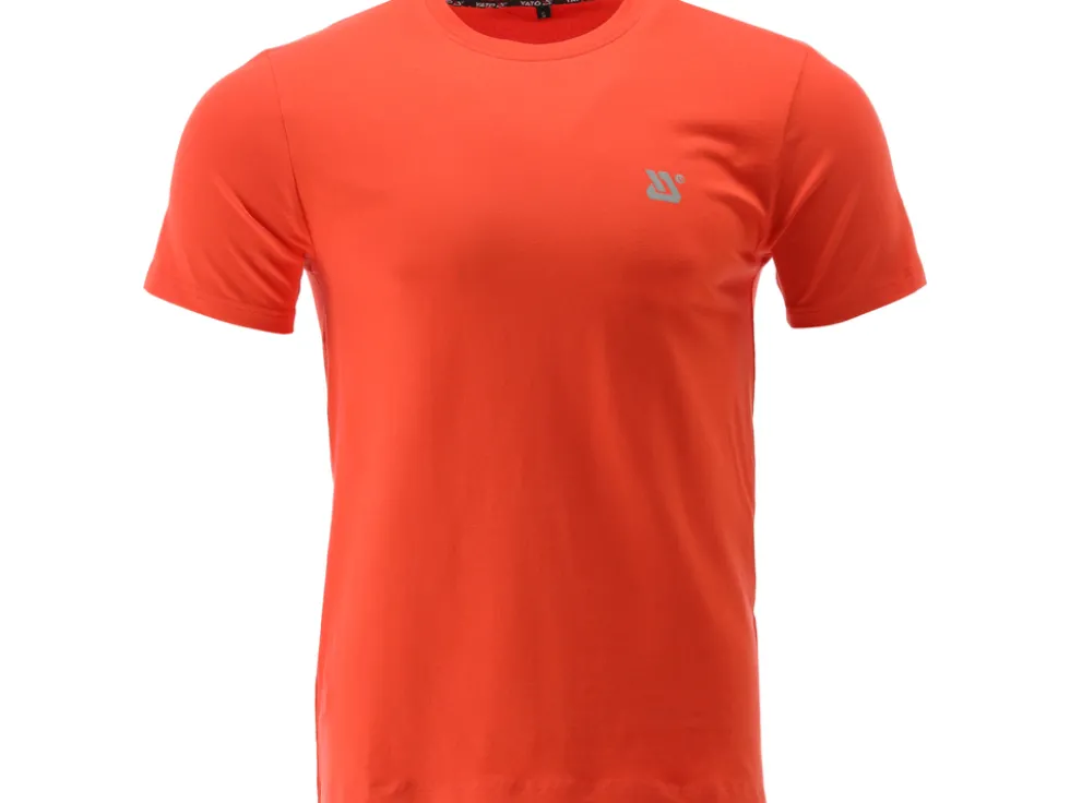 KOSZULKA T-SHIRT SERIA TALL POMARAŃCZOWA Z ELASTANEM ROZM. M