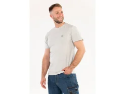 KOSZULKA T-SHIRT SERIA TALL SZARY MELANŻ Z ELASTANEM ROZM. 2XL