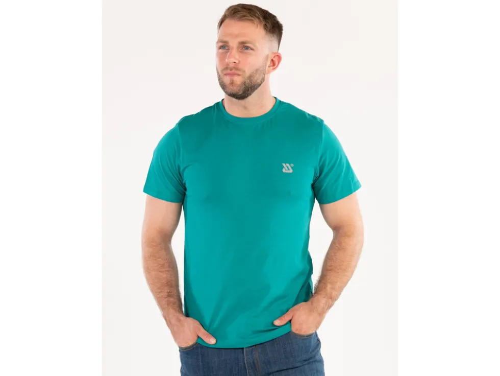 KOSZULKA T-SHIRT SERIA TALL ZIELONA Z ELASTANEM ROZM. XL