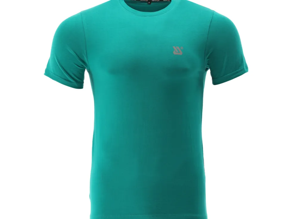 KOSZULKA T-SHIRT SERIA TALL ZIELONA Z ELASTANEM ROZM. L