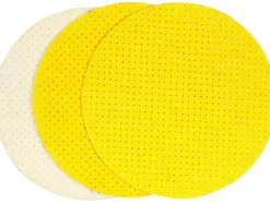 KRĄŻEK ŚCIERNY PERFOROWANY Z RZEPEM 225 MM P100 DO SZLIFIERKI / 3 SZT.