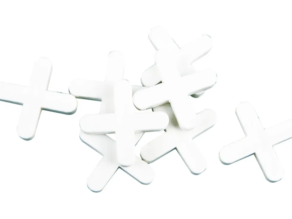 KRZYŻYKI DYSTANSOWE DO GLAZURY 2,5MM 200 SZT