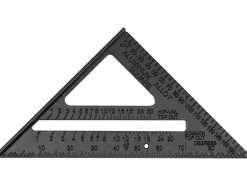 KĄTOWNIK ALUMINIOWY ZE STOPKĄ 250 MM