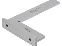KĄTOWNIK ŚLUSARSKI ZE STOPKĄ 200X130 MM KL II