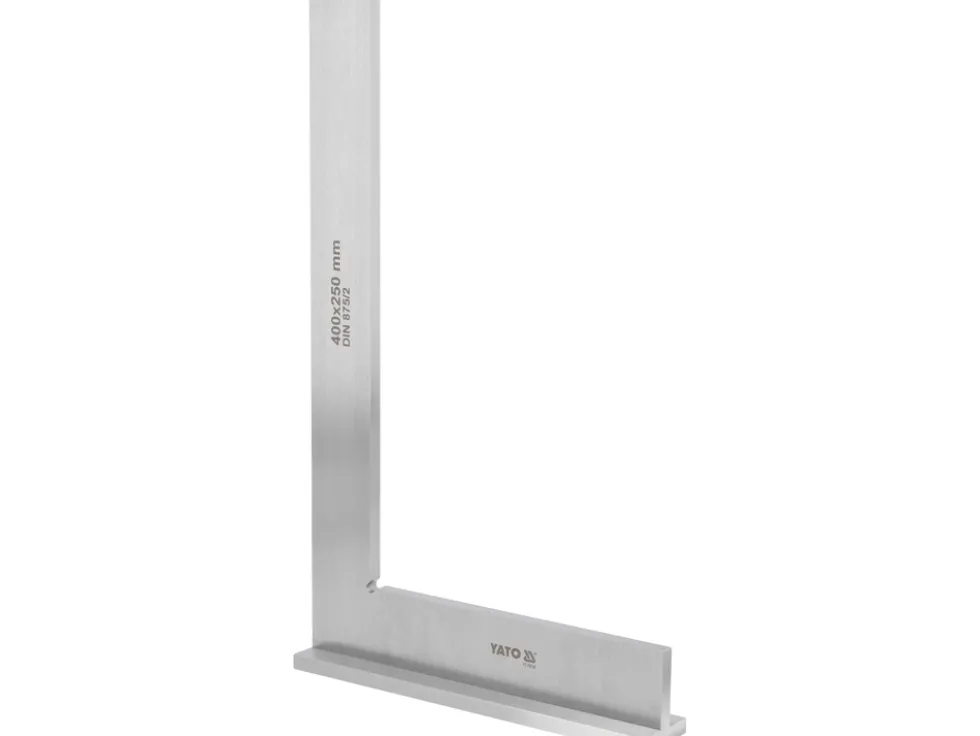 KĄTOWNIK ŚLUSARSKI ZE STOPKĄ 400X250 MM KL II