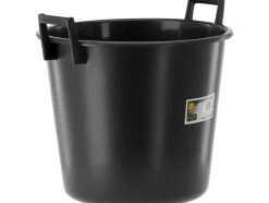 KUBEŁ, POJEMNIK PLASTIKOWY BUDOWLANO-OGRODOWY 40L Z UCHWYTAMI