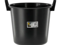 KUBEŁ, POJEMNIK PLASTIKOWY BUDOWLANO-OGRODOWY 40L Z UCHWYTAMI