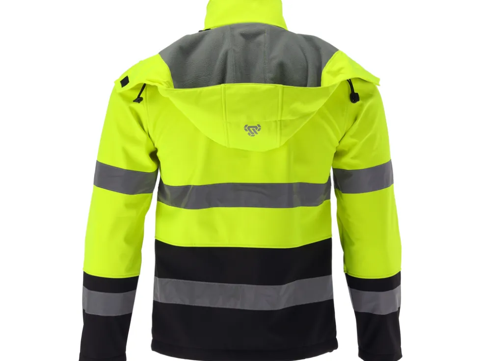 KURTKA SOFTSHELL OSTRZEGAWCZA ORIOLUS ROZM. 3XL